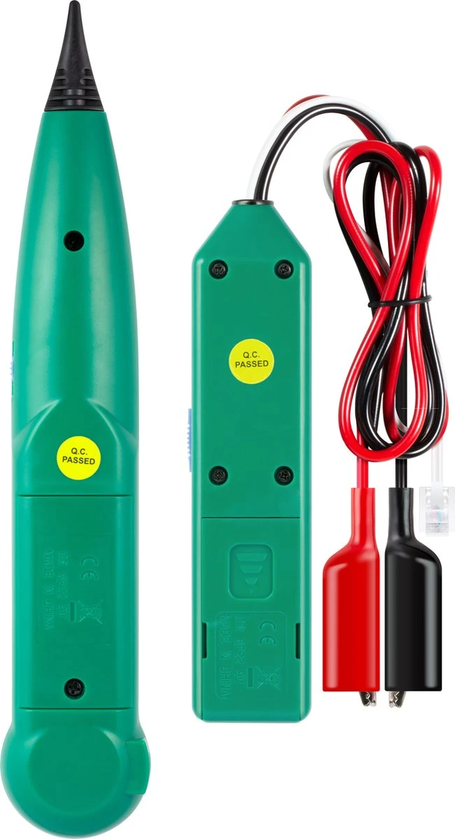 Allteq - Kabeltester - Kabelzoeker - Met Toongenerator - Inclusief Opbergtas 4 Allteq - Kabeltester - Kabelzoeker - Met Toongenerator - Inclusief Opbergtas - Afbeelding 2