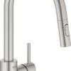 GROHE Concetto Keukenkraan - Met Uittrekbare Handdouche - 2 Straalsoorten - RVS (supersteel) -WerkPro Verkoopwinkel 655x1200 1