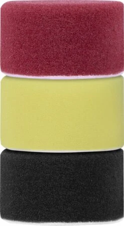 VONROC Polijstschijven/Polijst Pads Schuim Voor Polijstmachines – Starterset - 50mm, 6 Stuks -WerkPro Verkoopwinkel 662x1200 1
