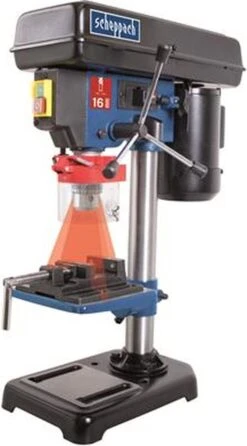 Scheppach Tafelboormachine DP16VLS - 230V | 500W | 3-16mm | Incl. Laser -WerkPro Verkoopwinkel 665x1200