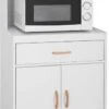 Simpletrade Keukentrolley - Keukenkast - Magnetron - Multifunctioneel - 62x119x40 Cm -WerkPro Verkoopwinkel 673x1200