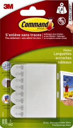 Merkloos Bevestigingsstrip Command 3M 17202C Klikstrip Licht 1,8kg -WerkPro Verkoopwinkel 684x1200 3