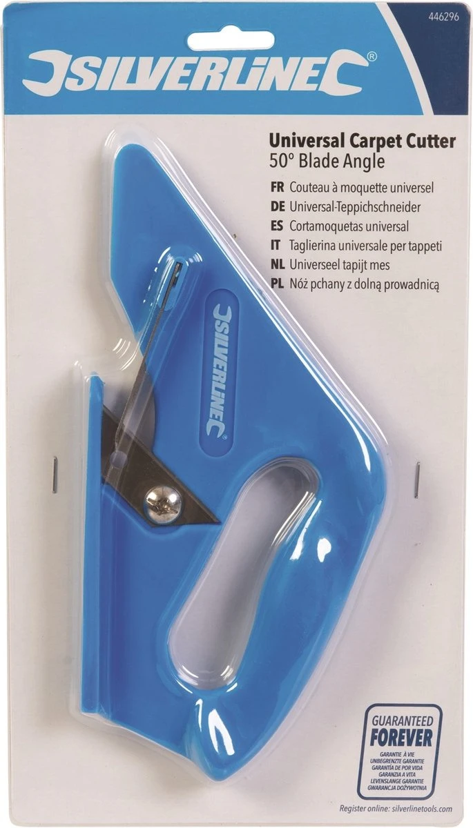 Silverline Universeel Tapijt Mes 50° Mes Hoek 5 Silverline Universeel Tapijt Mes 50° Mes Hoek - Afbeelding 3