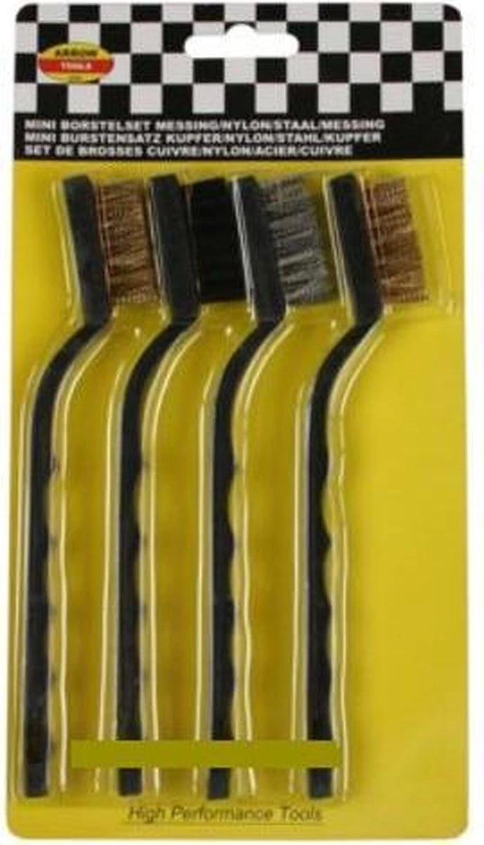 Benson Staalborstel Mini - 4 Stuks 10 Benson Staalborstel Mini - 4 Stuks - Afbeelding 8