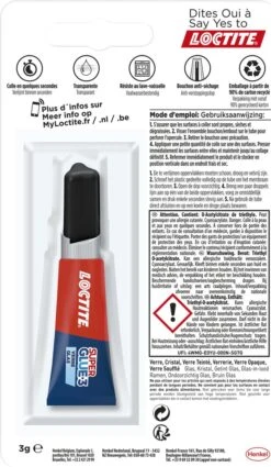 Loctite Glaslijm 3 G - Glass - Lijm Voor Glas - Glas Lijm - Transparant - Transparante Glaslijm -WerkPro Verkoopwinkel 697x1200 7