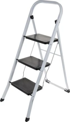 Merkloos Keukentrap 3 Treden - 46 X 71 X 105 Cm