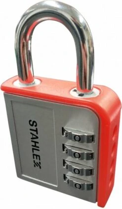 Stahlex Hangslot Met Cijfercode Aluminium 85 Mm - 4 Cijferige Combinatie -WerkPro Verkoopwinkel 700x1200
