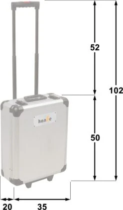 Hanse Werkzeuge 1050-delige Gereedschapskoffer Met Gereedschap XXL -WerkPro Verkoopwinkel 703x1200