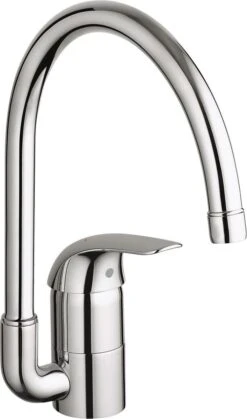 GROHE Euroeco Keukenkraan - Draaibare Uitloop - Chroom - 32752000