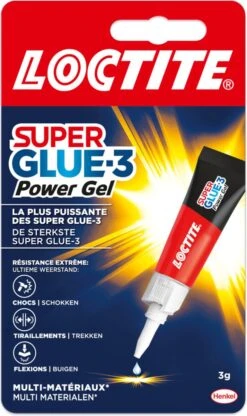 Loctite Power Gel 3 G - Multilijm Alleslijm - Geen Druppels En Vlekken - Multi Lijm Alles Lijm