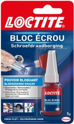 Loctite Schroefdraadborging 5g - Nr1 Borging Van Loctite - Extreem Sterk