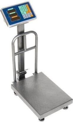 Isotrade Platformweegschaal 150 KG - Pakketweegschaal - Industriële Weegschaal