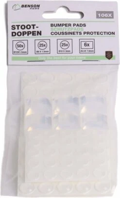 Benson Hofftech Siliconendruppels / Stootdoppen - 106 Stuks (diverse Maten) -WerkPro Verkoopwinkel 727x1200 2