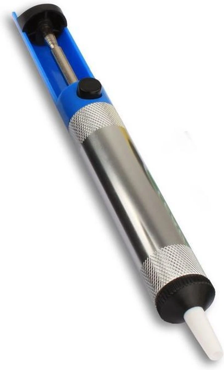 Merkloos Desoldeerpomp - Tin Zuiger - Soldeerpomp - Teflon Punt 3 Merkloos Desoldeerpomp - Tin Zuiger - Soldeerpomp - Teflon Punt