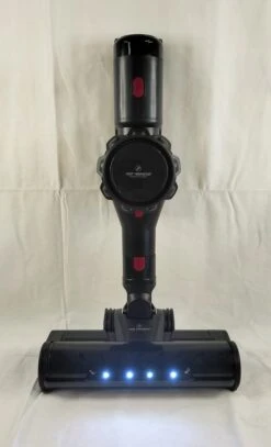 Just Perfecto 3-in-1 Draadloze Stofzuiger 160W - Steelstofzuiger Zonder Zak Op Accu - LED Verlichting - Steeltofzuiger Draadloos - Verschillende Opzetstukken - Turbo Borstel - LED Display - HEPA Filter - Kruimeldief Snoerloos - Steelstofzuigers -72dB -WerkPro Verkoopwinkel 729x1200 5