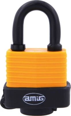 AMIG Hangslot Met Sleutel Ø7mm - Weerbestandig Voor Buiten - Outdoor