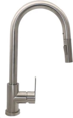 Merkloos Keukenkraan Met Uittrekbare Uitloop - Uittrekbaar - Mengkraan - Geborsteld RVS -WerkPro Verkoopwinkel 744x1200 2