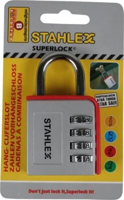 Stahlex Hangslot Met Cijfercode Aluminium 85 Mm - 4 Cijferige Combinatie -WerkPro Verkoopwinkel 744x1200 3