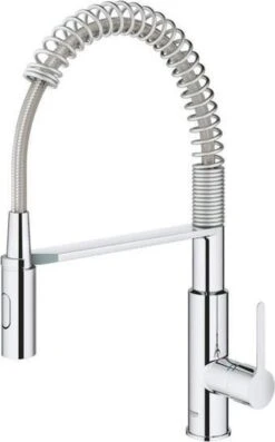GROHE QuickFix Get 1-gats Keukenkraan Met Professionele Handdouche Chroom -WerkPro Verkoopwinkel 747x1200 3