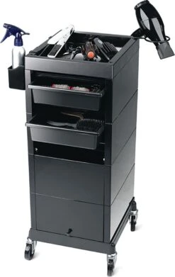 Sibel Discrete Werkwagen Zwart