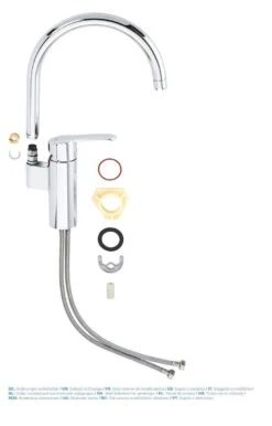 GROHE Wave Cosmopolitan Keukenkraan - Hoge Uitloop - Chroom -WerkPro Verkoopwinkel 768x1200 2