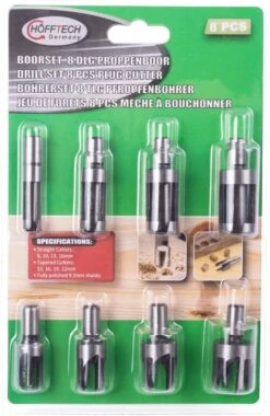 Hofftech Proppenboor Set - Recht: 6 T/m 16 Mm - Tapse: 13 T/m 22 - 8 Delig -WerkPro Verkoopwinkel 779x1200 2