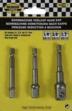Benson Boormachine Verloop Naar Dop 1/4" - 3/8" - 1/2" 15 Benson Boormachine Verloop Naar Dop 1/4" - 3/8" - 1/2" -WerkPro Verkoopwinkel 781x1200 1