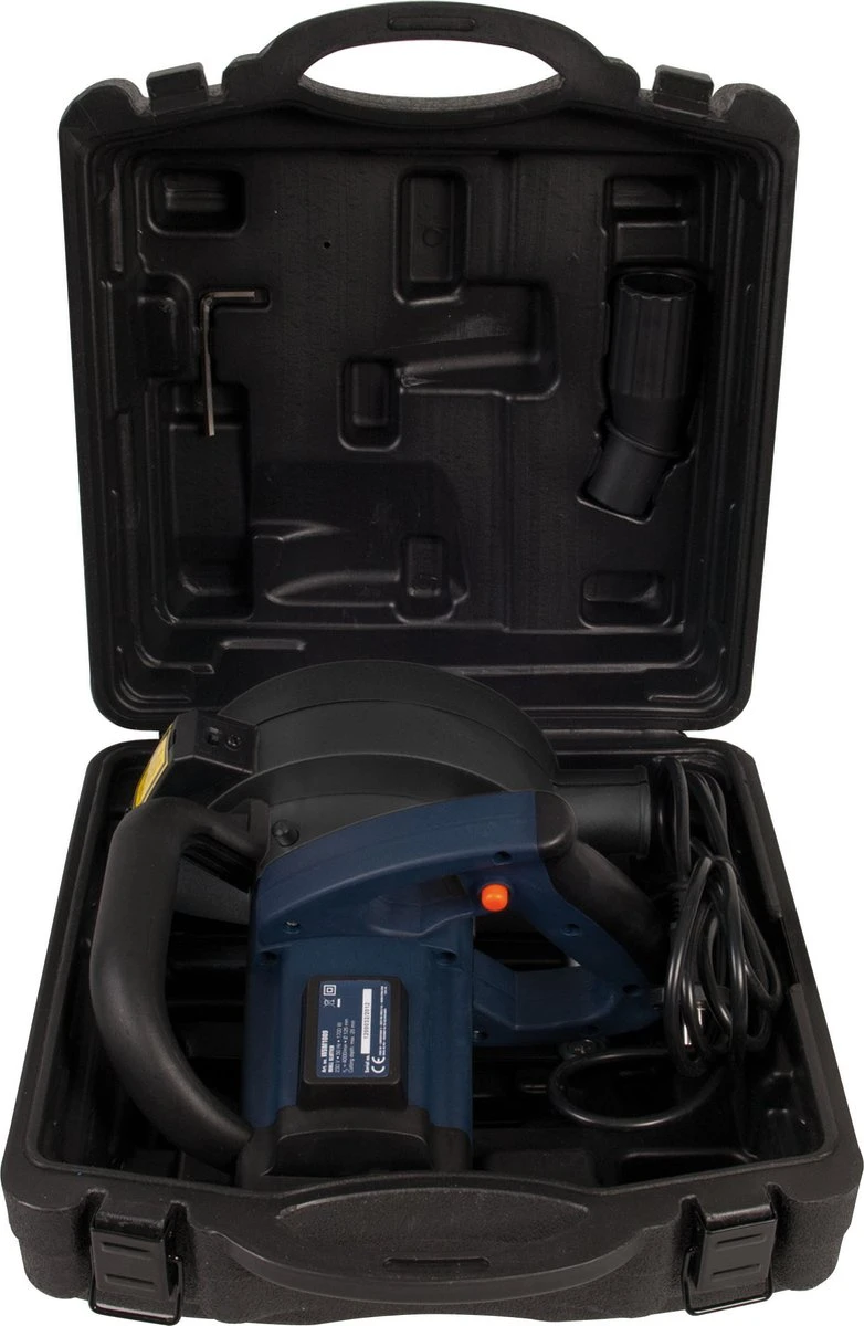 FERM WSM1009 Muurfrees - Freesmachine - 1700W - Met 2 Diamantschijven 125mm - Laser - Stofzuigadapter - Stevige Opbergkoffer 12 FERM WSM1009 Muurfrees - Freesmachine - 1700W - Met 2 Diamantschijven 125mm - Laser - Stofzuigadapter - Stevige Opbergkoffer - Afbeelding 10