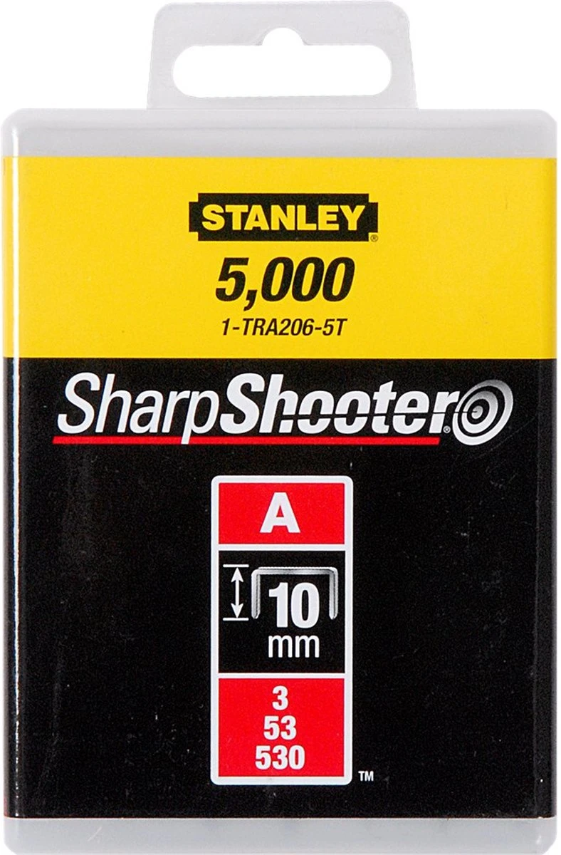 STANLEY Nieten 5000 Stuks - Type A - 10mm 3 STANLEY Nieten 5000 Stuks - Type A - 10mm