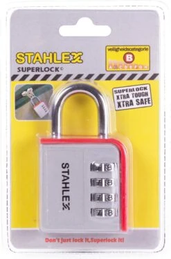 Stahlex Hangslot Met Cijfercode Aluminium 85 Mm - 4 Cijferige Combinatie -WerkPro Verkoopwinkel 791x1200 4