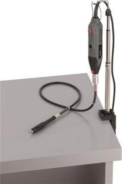 Powerplus POWE80060 Roterende Multitool - Multifunctioneel Gereedschap - 135W - Roterend - Variabele Snelheid - Incl. Statief, Slang, 40 Accessoires En Gereedschapskoffer -WerkPro Verkoopwinkel 793x1200 3