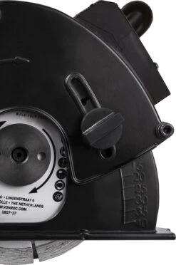 VONROC Muurfrees – Sleuvenfrees + Laser – 1700W – Ø150MM – Incl. 2 Diamantschijven & Stofzuigadapter -WerkPro Verkoopwinkel 797x1200