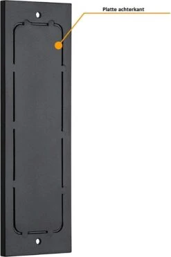 Schuifdeurgreep Plat Zwart | 18cm | Schuifdeurkom | Inclusief Schroeven | Handgrepen Kast | Handgreep | Deurbeslag | Greep Schuifdeur | Onderdelen | Meubel Handvat | Keukengreep | Meubelbeslag | Metaal | Geen Gat Nodig! -WerkPro Verkoopwinkel 799x1200 23