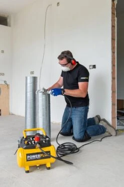 Powerplus POWX1724S Compressor - 550W - 8 Bar - Olievrij - 6L Tankinhoud -WerkPro Verkoopwinkel 800x1200 14