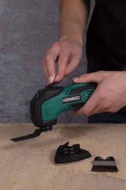 VONROC Accu Multitool – VPower 20V (zonder Accu & Lader) – Incl. Accessoires & Opbergtas -WerkPro Verkoopwinkel 800x1200 23