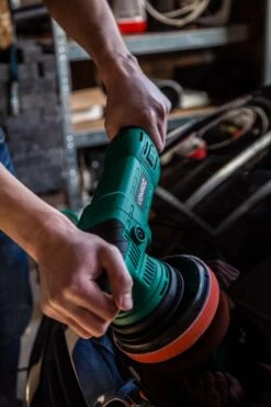 VONROC Excentrische Poetsmachine – 1050W – Ø150MM – Soft Start – Incl. 4 Schijven, Steunschijf & Tas -WerkPro Verkoopwinkel 800x1200 27