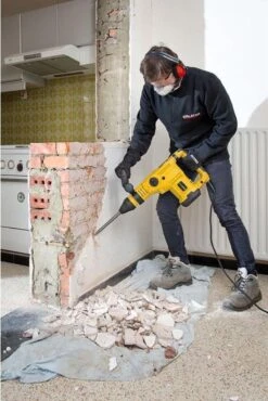 Powerplus POWX1190 Breekhamer - Boorhamer - Hamerboor En Beitel - 1600W - 25 Joule - SDS Max - Variabele Snelheid - Trilling Reductie - Incl. Gereedschapskofferkoffer En 2 Beitels - Voor Beton En Steen -WerkPro Verkoopwinkel 801x1200 2