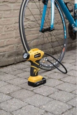 Powerplus POWX1700 Accu Compressor - Luchtcompressor - 18V - 8 Bar - Incl. 1 X 1,5Ah Accu, Lader, Koffer En Accessoires -WerkPro Verkoopwinkel 801x1200 5