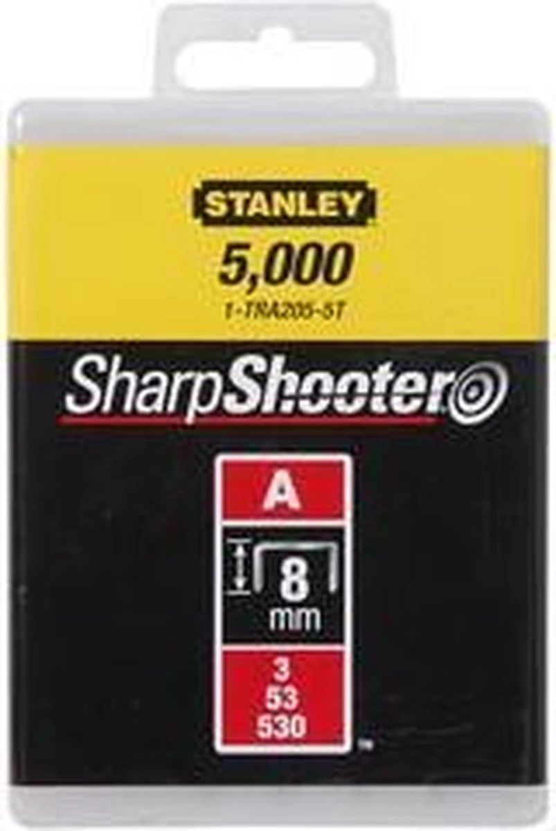 STANLEY Nieten 5000 Stuks - Type A - 10mm 4 STANLEY Nieten 5000 Stuks - Type A - 10mm - Afbeelding 2