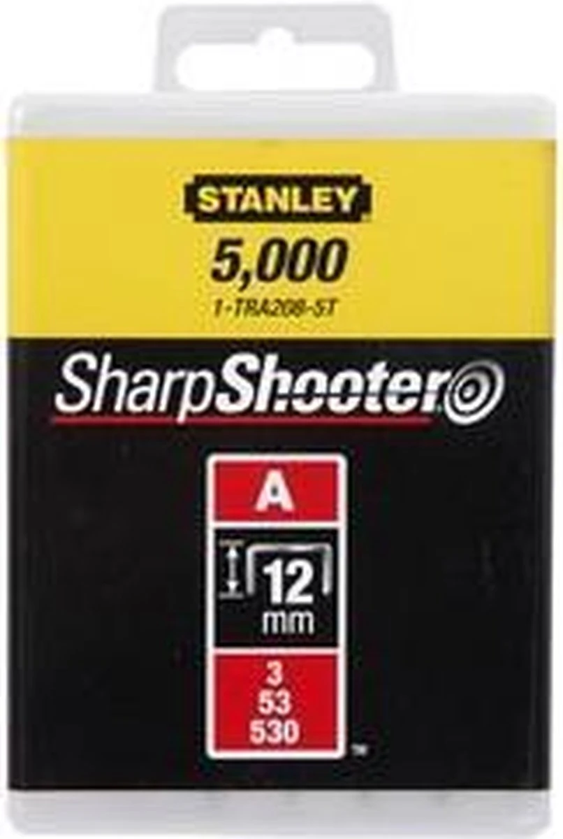 STANLEY Nieten 5000 Stuks - Type A - 10mm 6 STANLEY Nieten 5000 Stuks - Type A - 10mm - Afbeelding 4