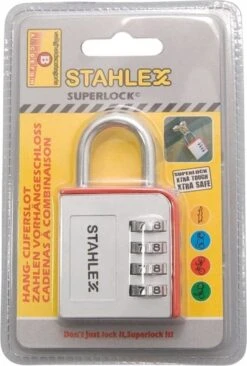 Stahlex Hangslot Met Cijfercode Aluminium 85 Mm - 4 Cijferige Combinatie -WerkPro Verkoopwinkel 810x1200 3
