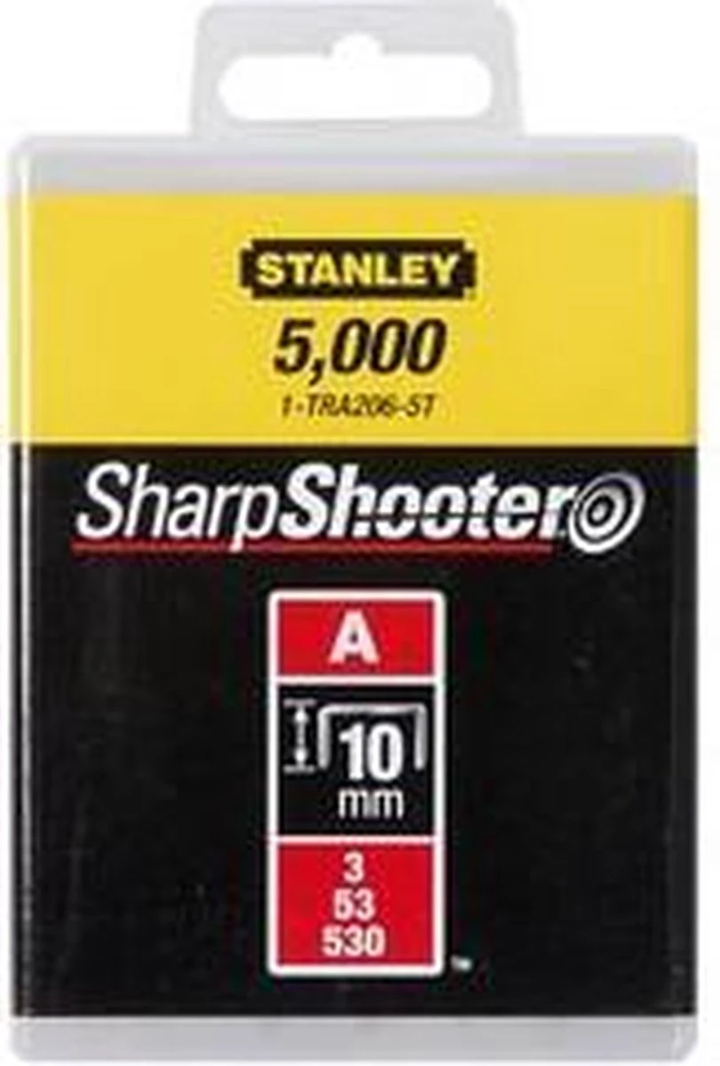STANLEY Nieten 5000 Stuks - Type A - 10mm 5 STANLEY Nieten 5000 Stuks - Type A - 10mm - Afbeelding 3