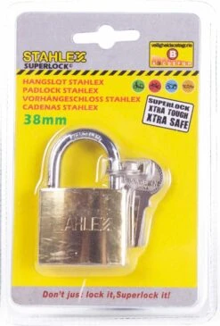 Stahlex Hangslot - Inclusief 3 Sleutels - 38 Mm - Superlock -WerkPro Verkoopwinkel 812x1200 3