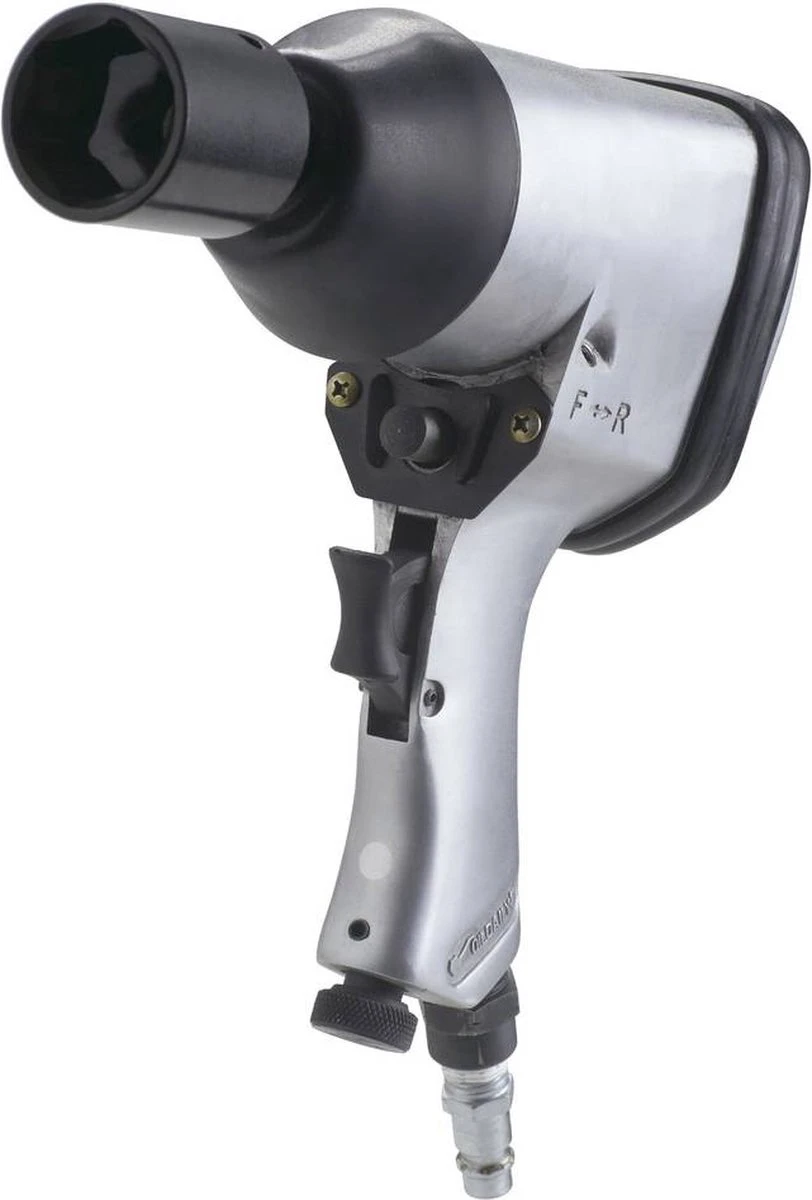 FERM Pneumatische Slagmoersleutel Universele DIN / Orion Aansluiting - Incl. 10-delige Doppenset En Opbergkoffer 14 FERM Pneumatische Slagmoersleutel Universele DIN / Orion Aansluiting - Incl. 10-delige Doppenset En Opbergkoffer - Afbeelding 12