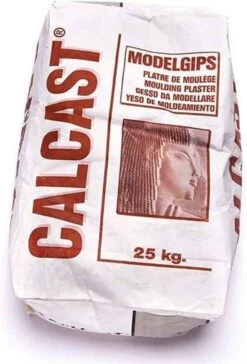Calcast Modellgips [ Gips ] 25 Kg Calcast 100