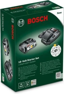 Bosch Starterset 18 V Gereedschapsaccu En Lader - 18V Accu (2.5 Ah) + AL 1830 CV Lader -WerkPro Verkoopwinkel 815x1200