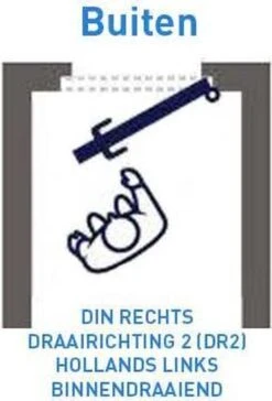 Lips - Veiligheidsoplegslot Met Losse Buitencilinder - 1754 50 Mm - Dr. 2 / Din Rechts -WerkPro Verkoopwinkel 815x1200 4