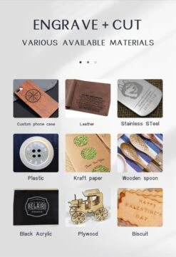 Merkloos Graveermachine | 40W Lasersnijmachine | 410 X 400 Mm | 5W Laser | Graveren | Uitsnijder | Voor Multifunctioneel Gebruik -WerkPro Verkoopwinkel 822x1200 3