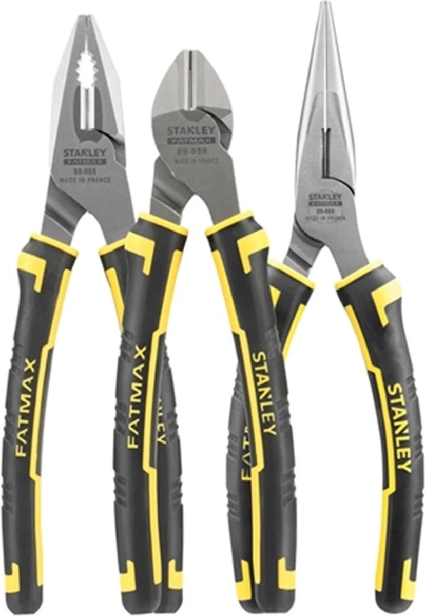 STANLEY FATMAX Tangenset 3delig 3 STANLEY FATMAX Tangenset 3delig