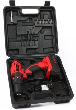 Kibani Accu Boormachine 18V - 1300mAh Accu - Inclusief Boren En Schroefbitset -WerkPro Verkoopwinkel 831x1200